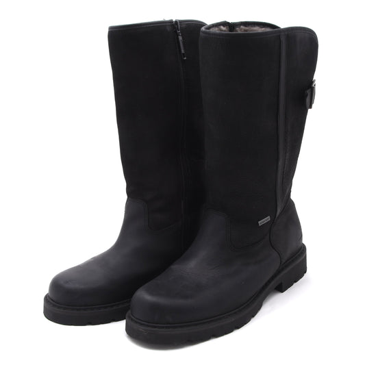 Fretz Men Gore-Tex Shearling Boots Size 7.5 - Black