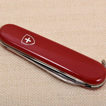 Vintage Victorinox Lumberjack Taschenmesser 1980er Jahre - Rot