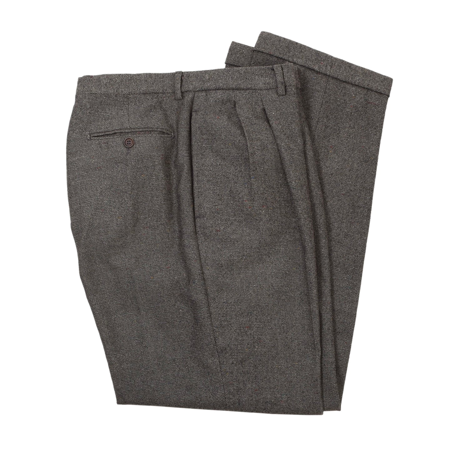 Vintage Ermenegildo Zegna Donegal Tweed Wollanzug Brust ca. 56cm