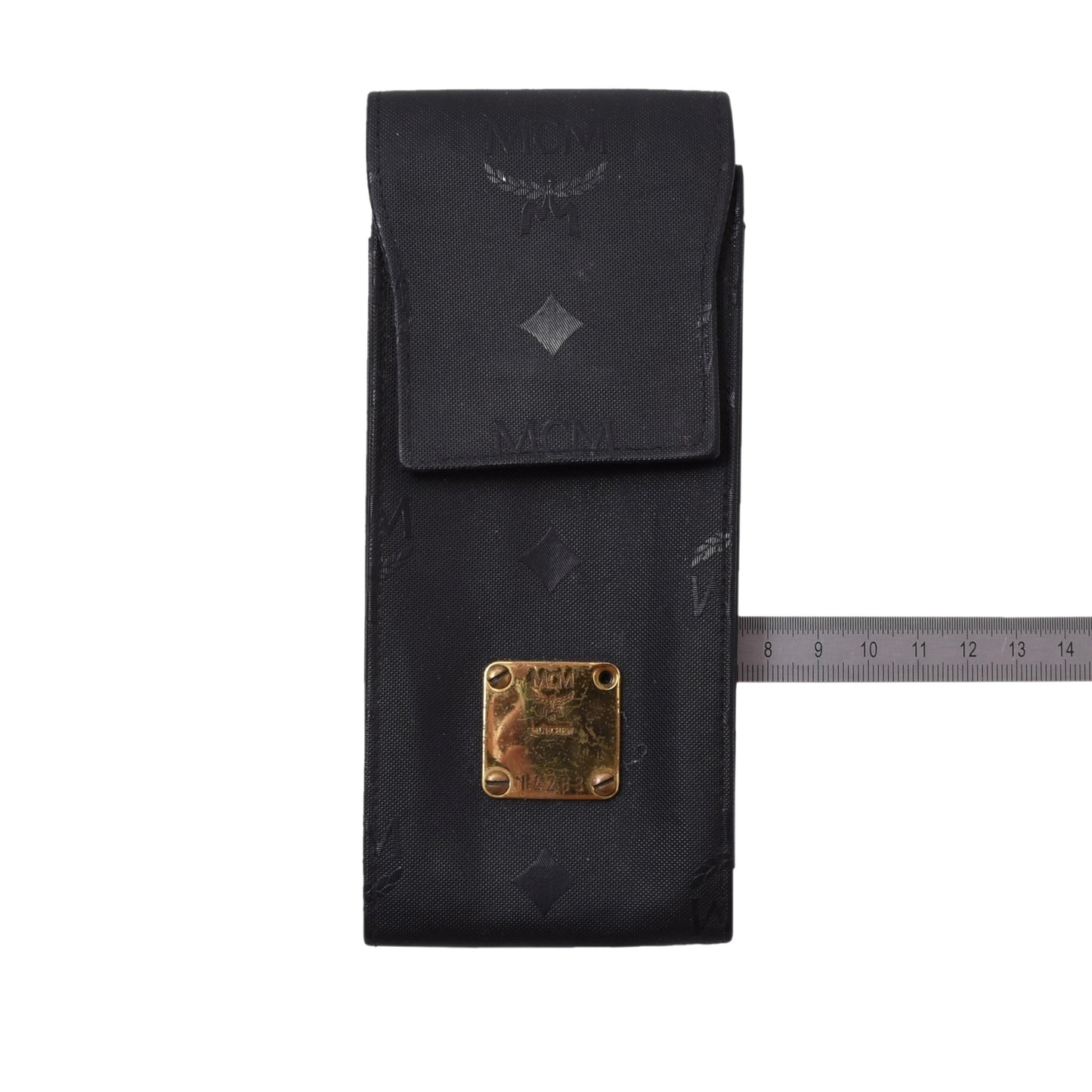 Vintage MCM Sunglass Case/Wallet - Black