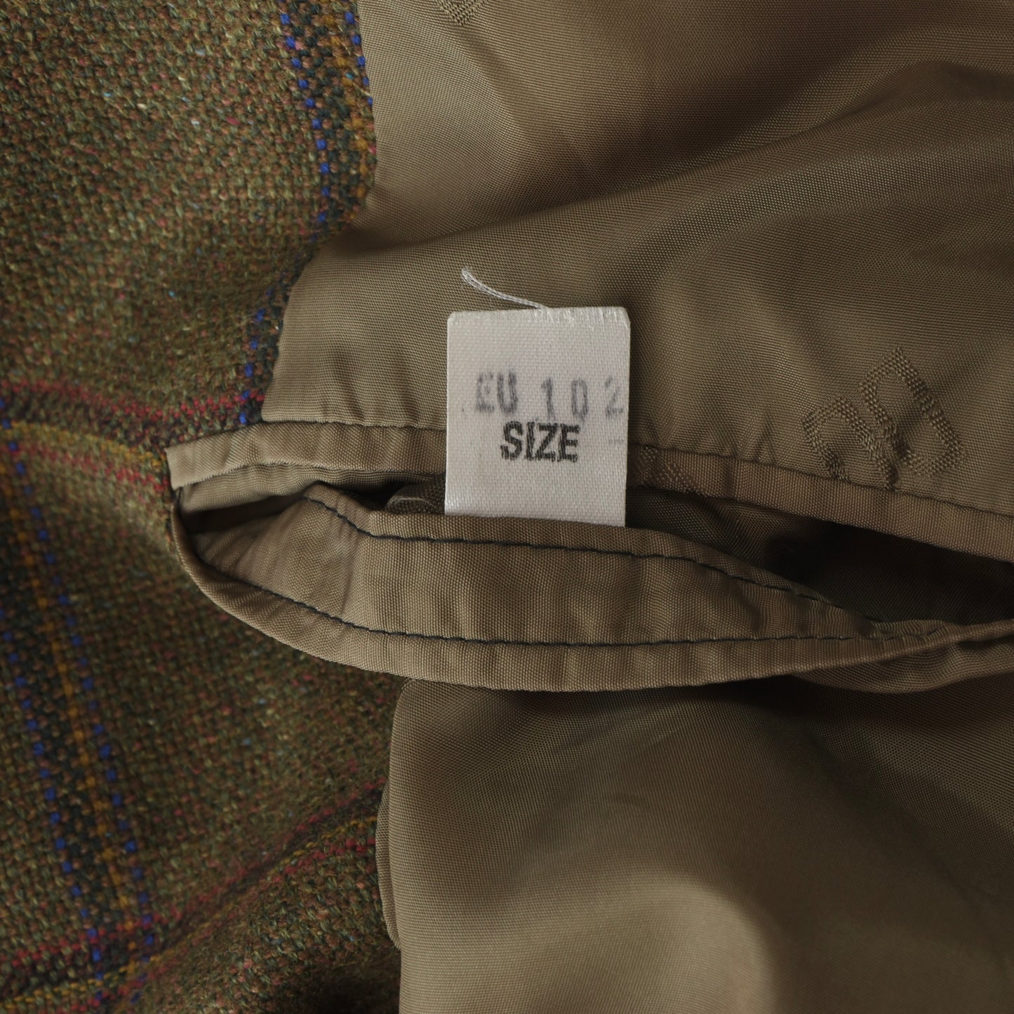 DAKS London Tweed Jacket Size 102 - Windowpane