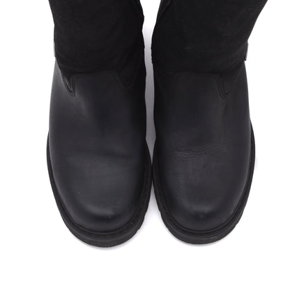 Fretz Men Gore-Tex Lammfell Stiefel Gr. 7,5 - Schwarz