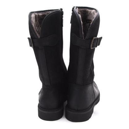 Fretz Men Gore-Tex Lammfell Stiefel Gr. 7,5 - Schwarz