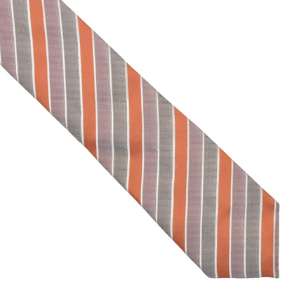 Hemley Silk ca. 146cm/9.4cm - Orange Stripes
