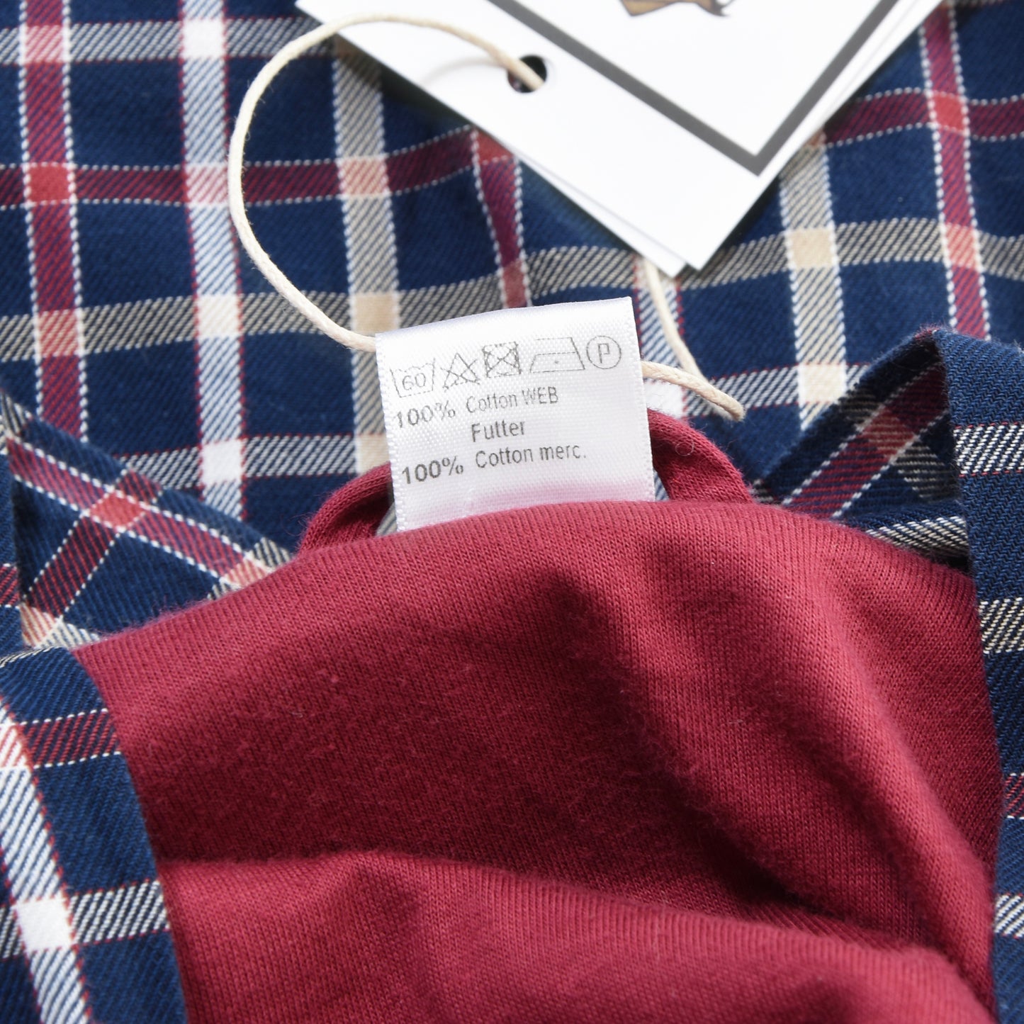 ISA Bodywear Morgenmantel Größe XXL - Plaid