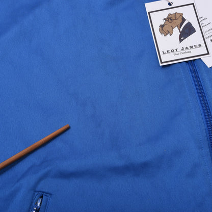 Vintage Adidas Trainingsjacke Größe D174 ca. 55,5cm - Blau/Gelb