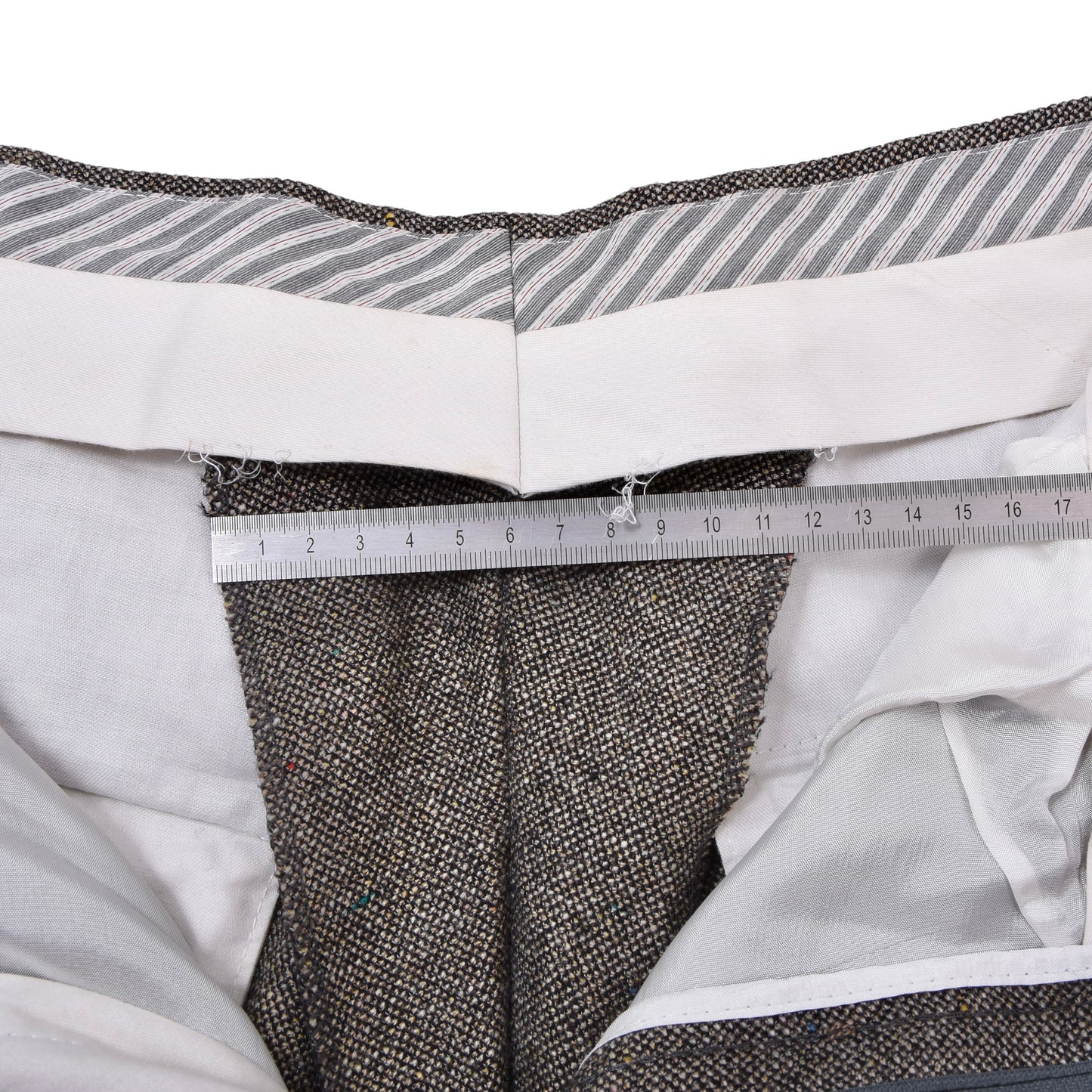 Vintage Ermenegildo Zegna Donegal Tweed Wollanzug Brust ca. 56cm