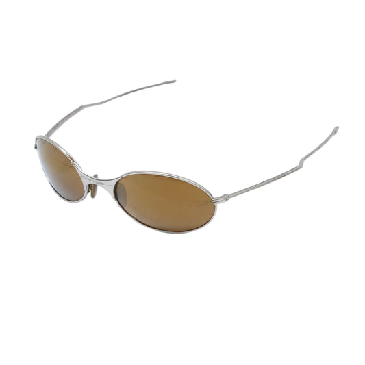 Oakley E-Wire (Gen 1) Sunglasses - Polished Silver/Gold Iridium