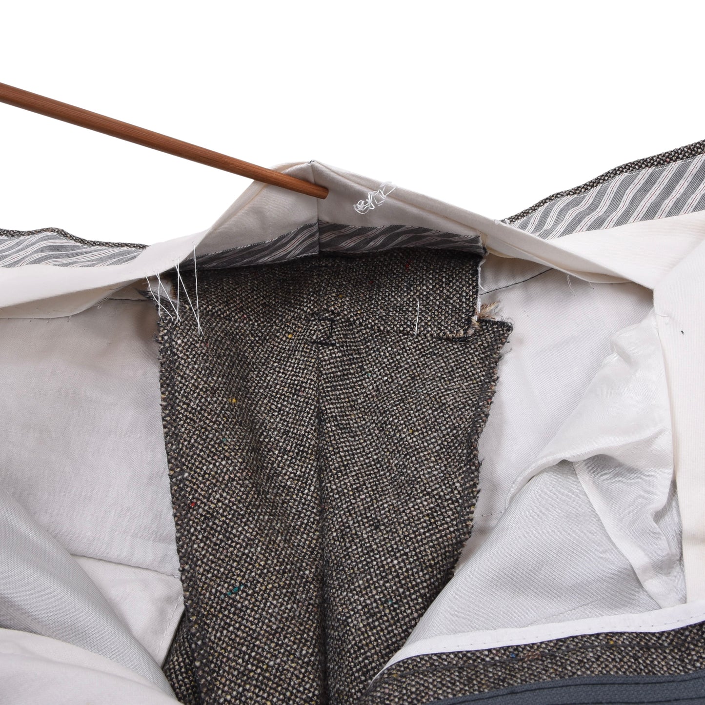 Vintage Ermenegildo Zegna Donegal Tweed Wollanzug Brust ca. 56cm