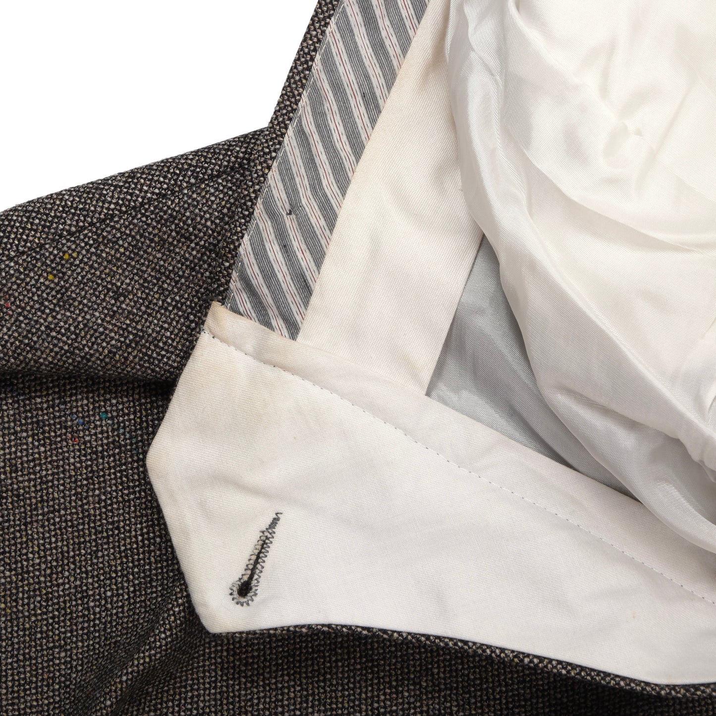 Vintage Ermenegildo Zegna Donegal Tweed Wollanzug Brust ca. 56cm