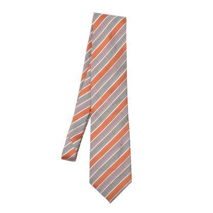 Hemley Silk ca. 146cm/9.4cm - Orange Stripes
