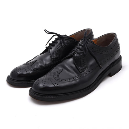 Barker Brogue Schuhe Gr. 10 F Made in England – Schwarz