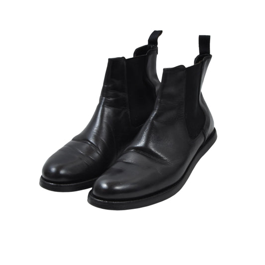 Prada Leather Chelsea Boots Size 9 1/2 - Black