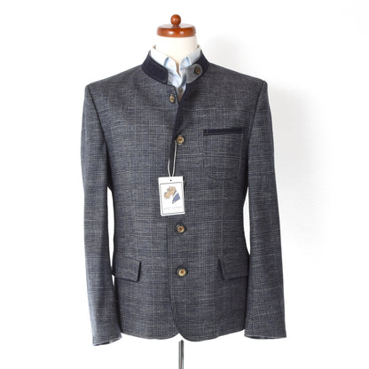 Klampfl Kleidet Wool-Blend Janker/Jacket Size 50 ca. 53.5cm - Plaid