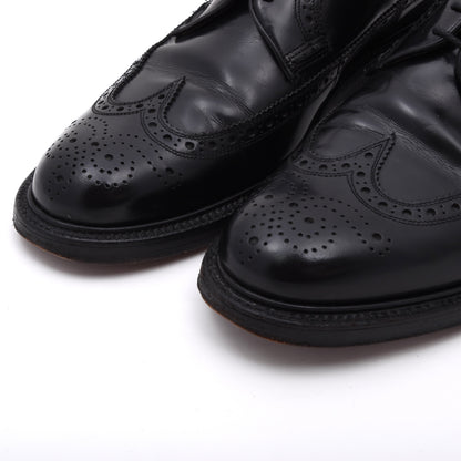 Barker Brogue Schuhe Gr. 10 F Made in England – Schwarz