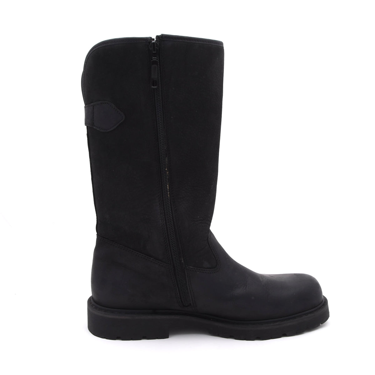 Fretz Men Gore-Tex Lammfell Stiefel Gr. 7,5 - Schwarz