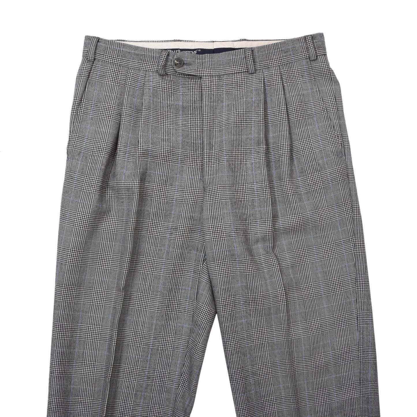 Vintage Burberrys Wollanzug Brust ca. 54cm - Glencheck