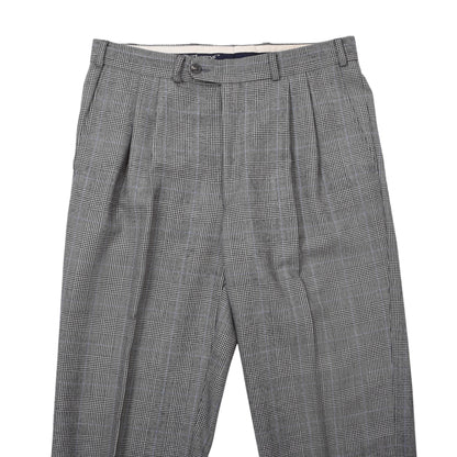 Vintage Burberrys Wollanzug Brust ca. 54cm - Glencheck