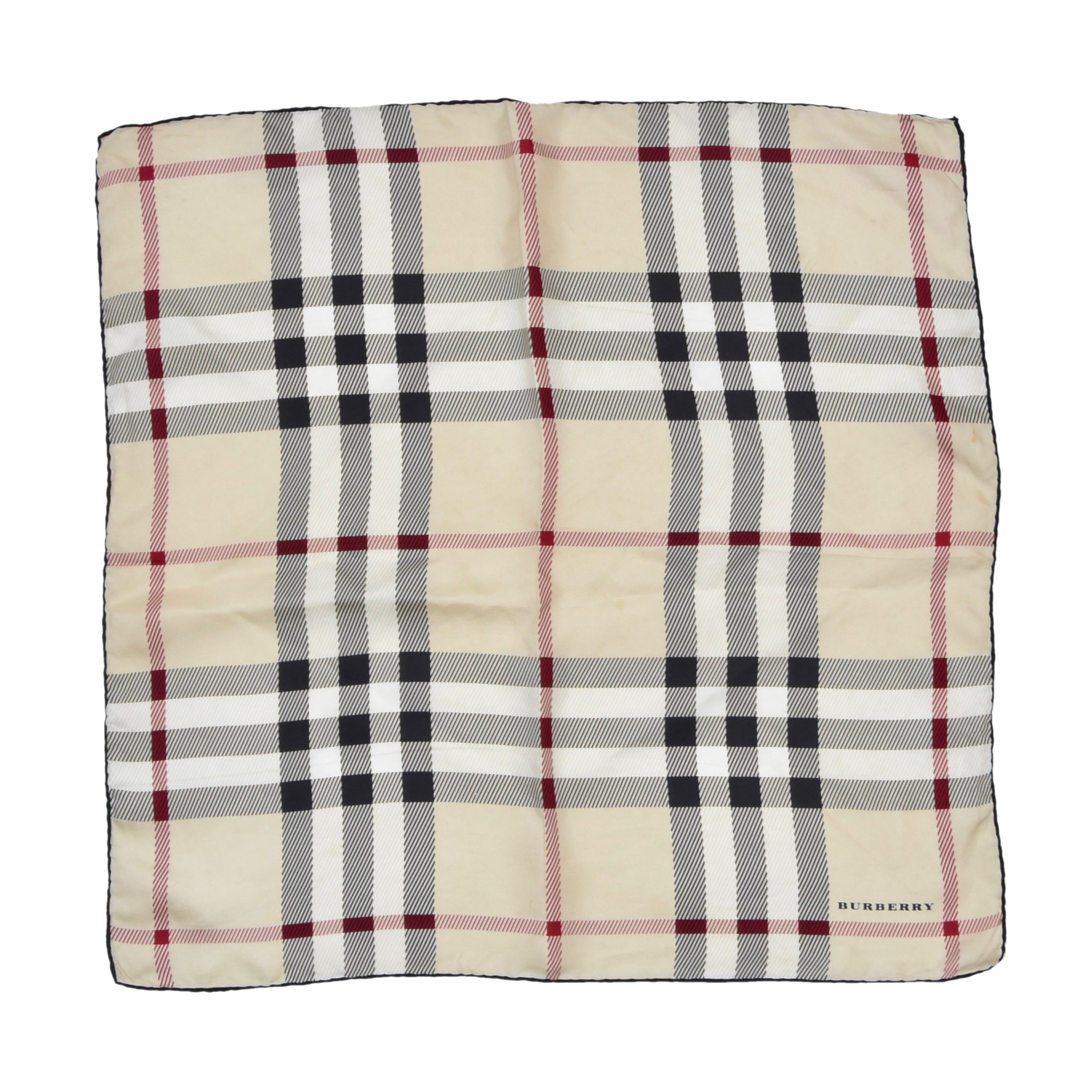 Burberry top pocket square