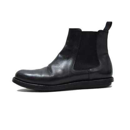 Prada Leather Chelsea Boots Size 9 1/2 - Black