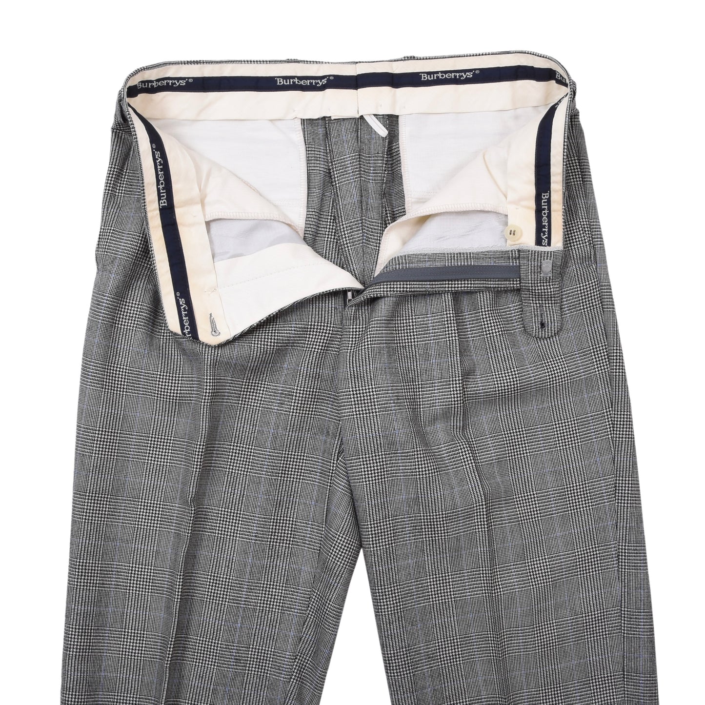 Vintage Burberrys Wollanzug Brust ca. 54cm - Glencheck