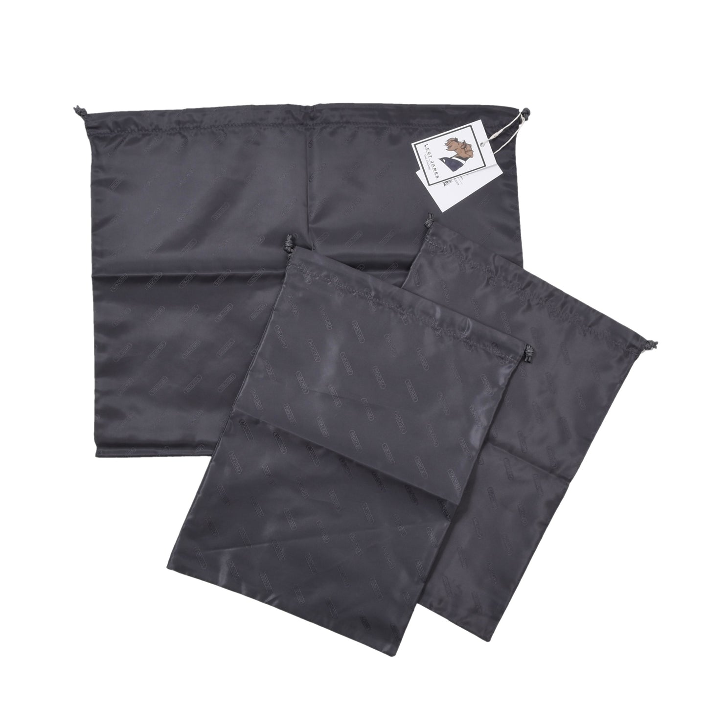 Rimowa Set of 3 Drawstring Bags NWOT - Grey