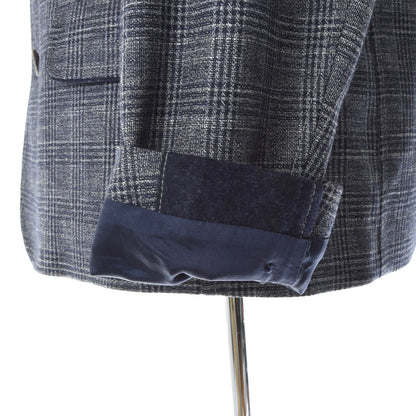 Klampfl Kleidet Wool-Blend Janker/Jacket Size 50 ca. 53.5cm - Plaid