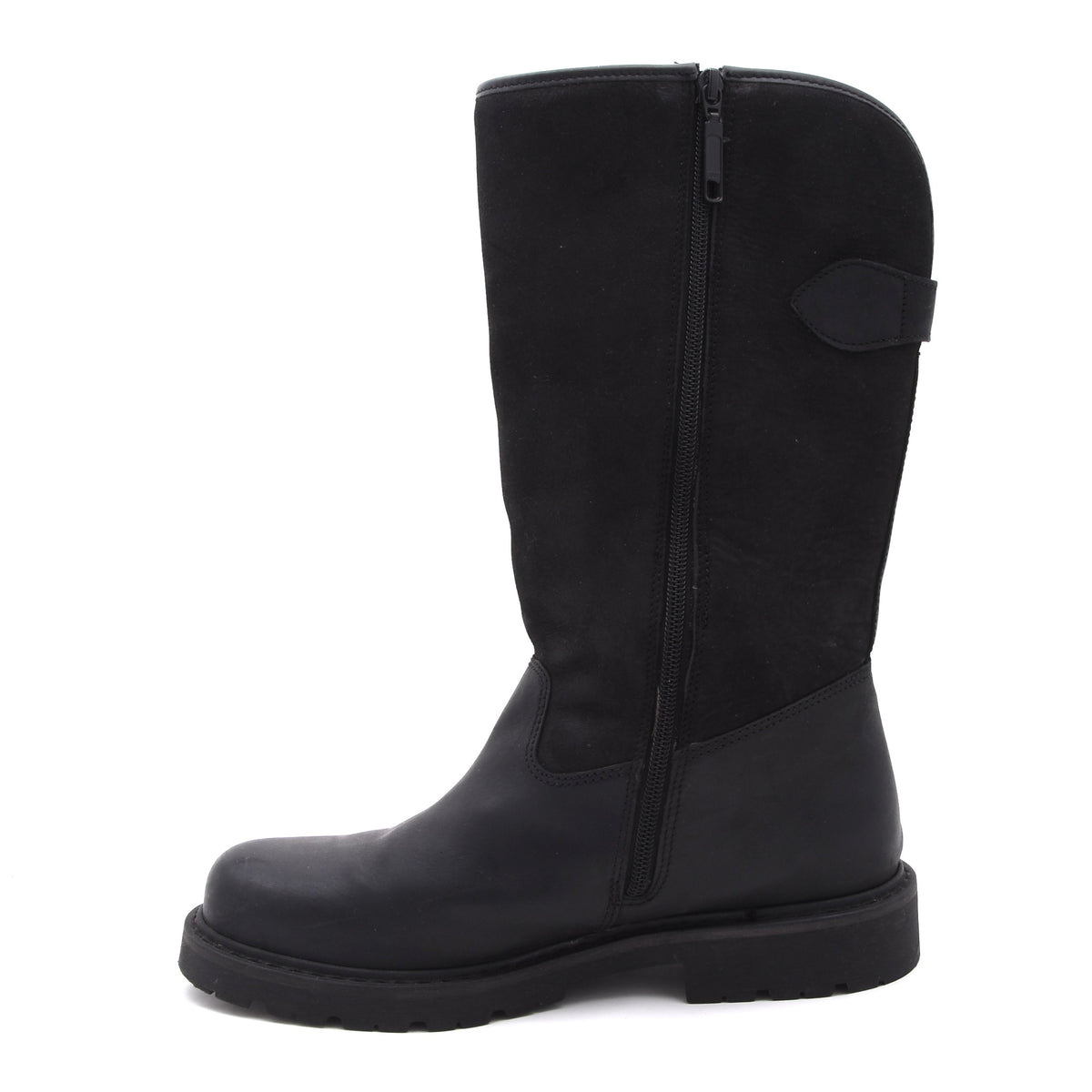 Fretz Men Gore-Tex Lammfell Stiefel Gr. 7,5 - Schwarz
