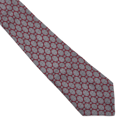 Vintage T. Emmerling Wien Silk Tie - Burgundy Neat