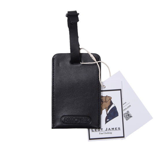 RIMOWA Gepäckanhänger aus Leder - Schwarz