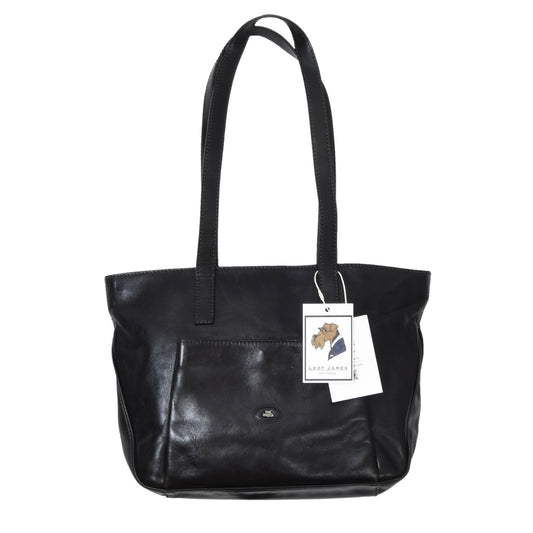 The Bridge Leather Bag Width ca. 38cm - Black