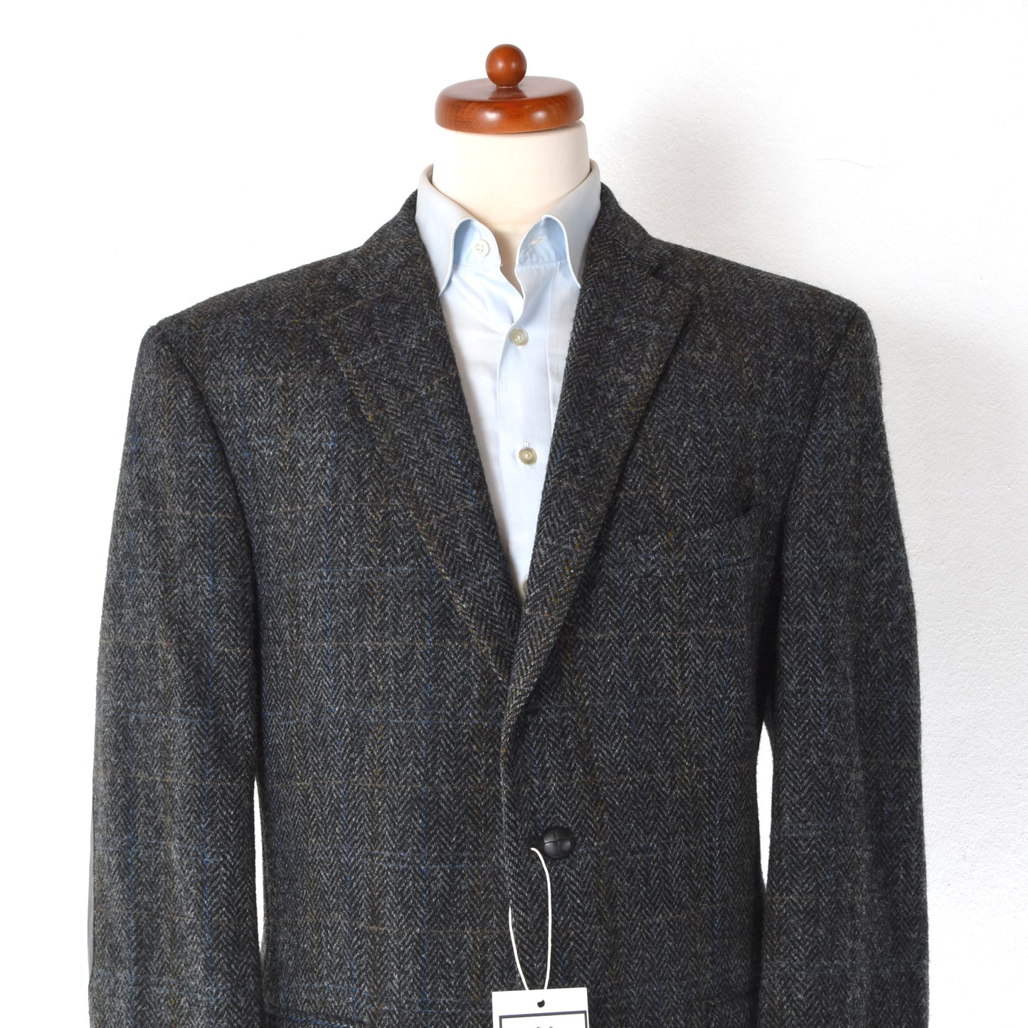 Westbury Harris Tweed Jacket Size 27/54S ca. 61cm - Grey