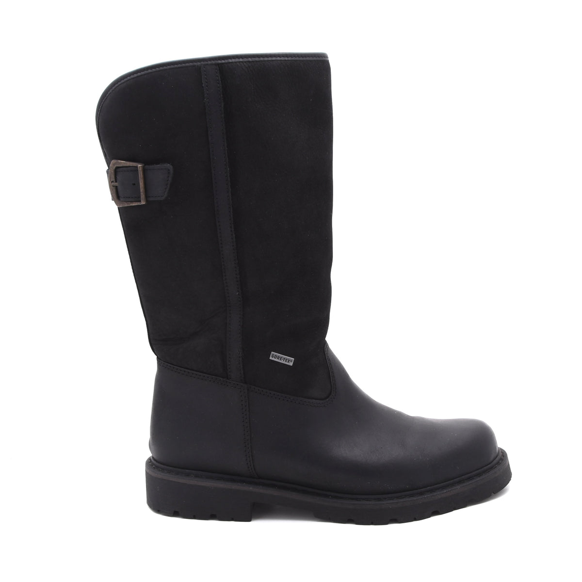 Fretz Men Gore-Tex Lammfell Stiefel Gr. 7,5 - Schwarz