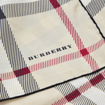 Burberry London Silk Pocket Square - Novacheck