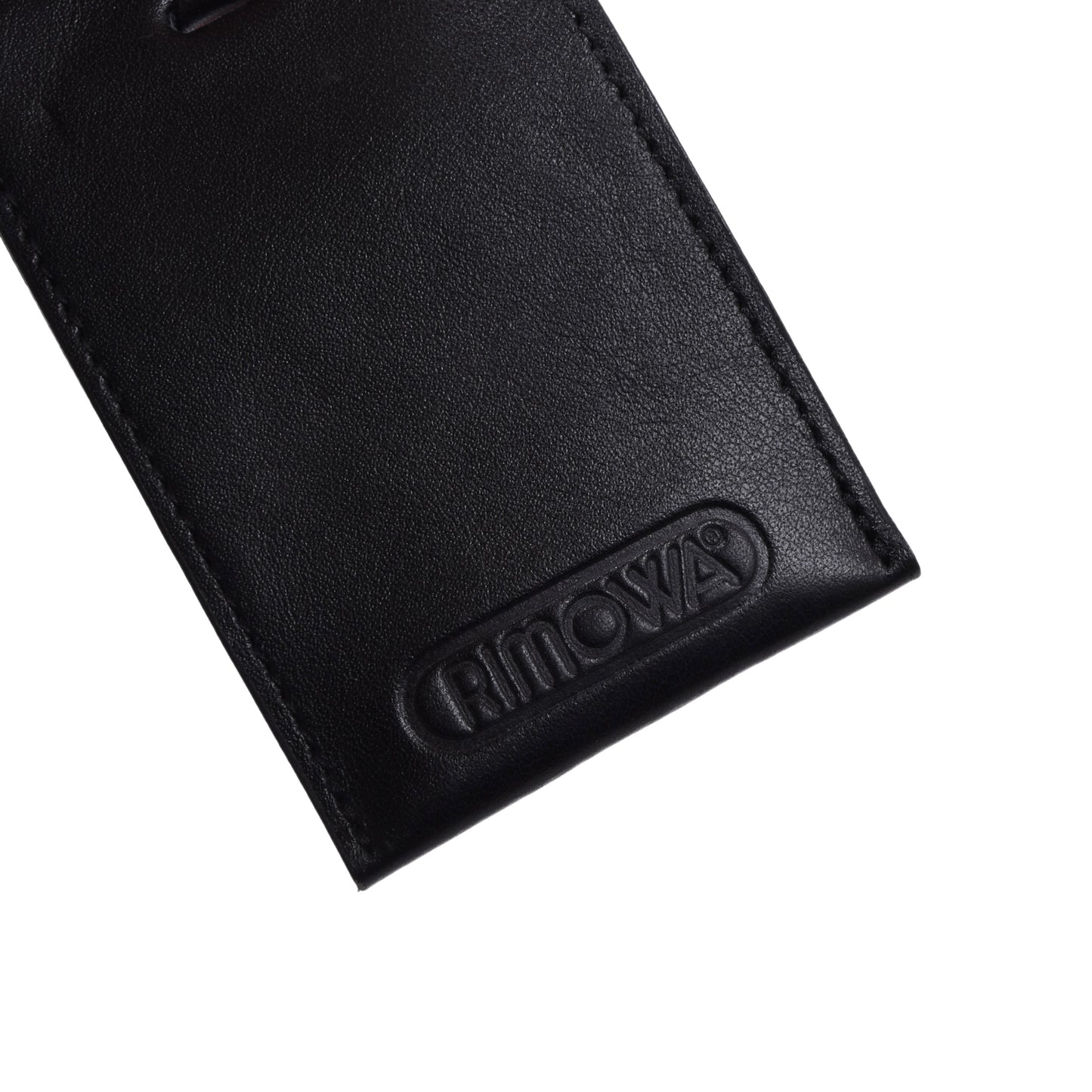 RIMOWA Leather Luggage Tag - Black