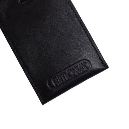 RIMOWA Leather Luggage Tag - Black