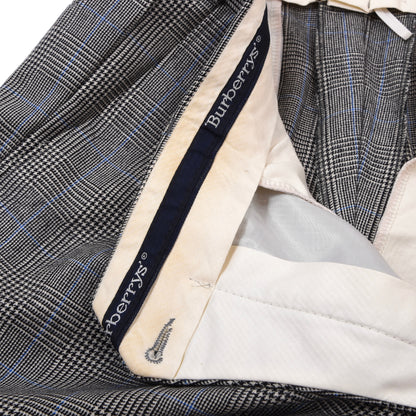Vintage Burberrys Wollanzug Brust ca. 54cm - Glencheck