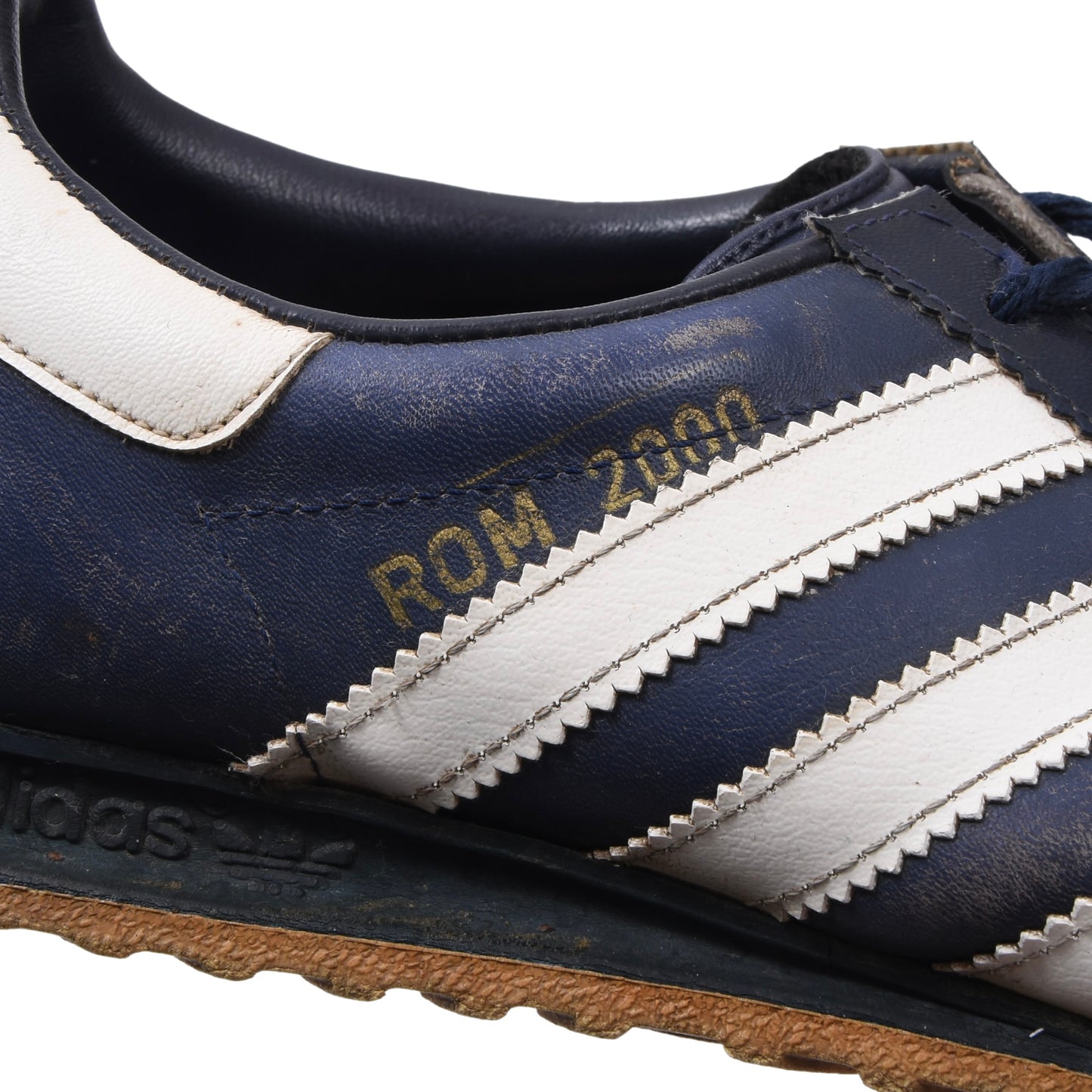 Vintage Adidas Rom 2000 Sneakers von 1983, Größe 5 – Blau