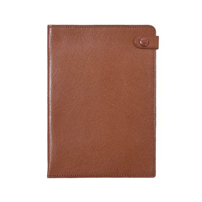 F. Schulz Wien Leather Passport Case/Wallet - Tan