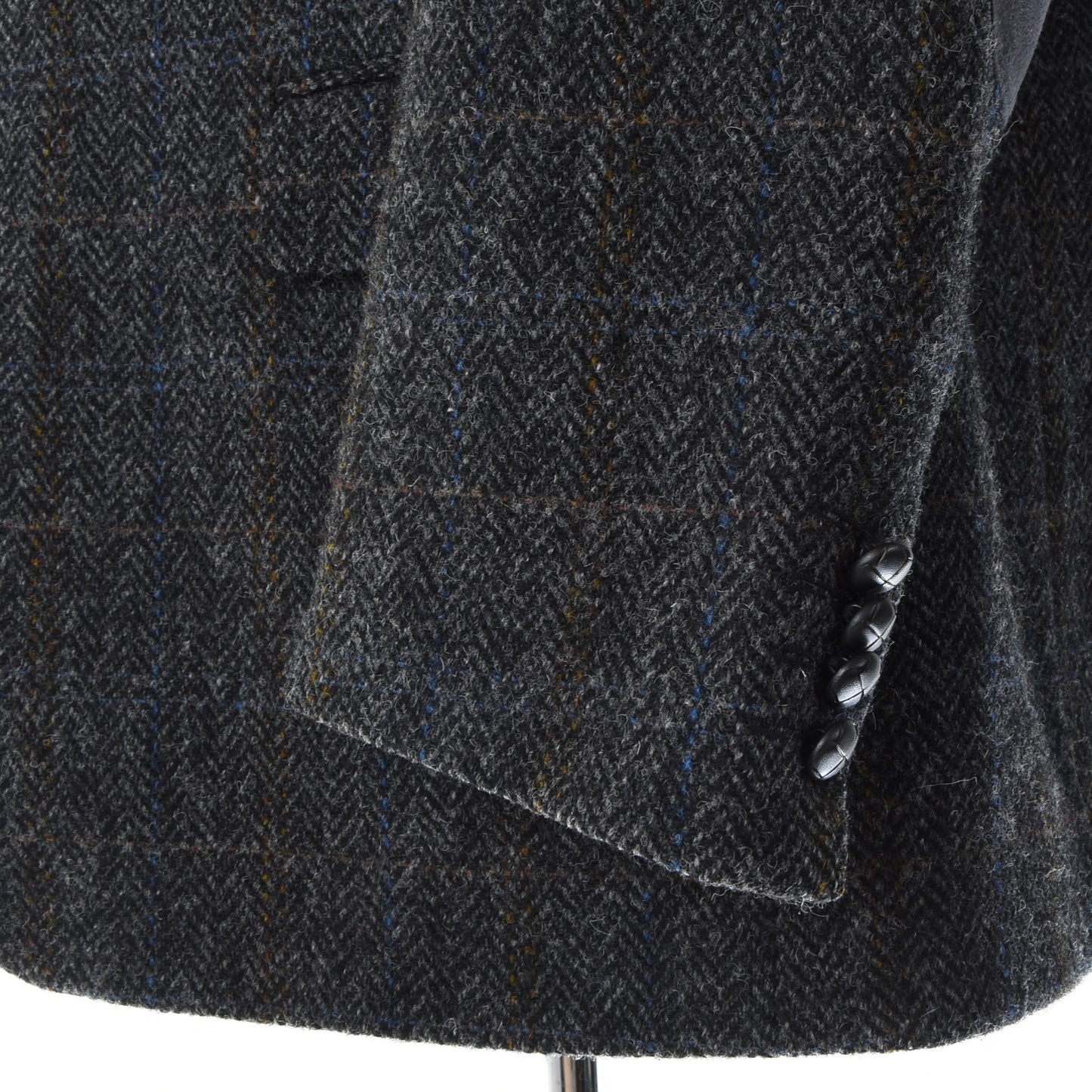 Westbury Harris Tweed Jacket Size 27/54S ca. 61cm - Grey