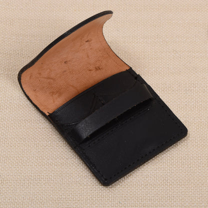 Taschen-Briefwaage ca. 1910-1930 50g + Lederetui - Schwarz