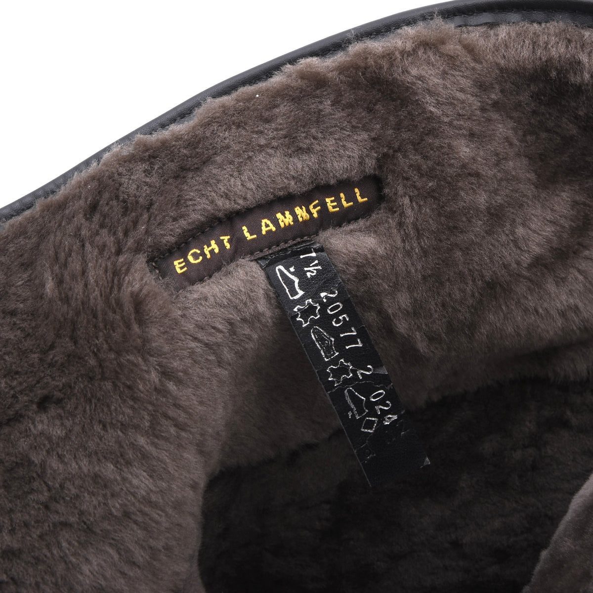 Fretz Men Gore-Tex Lammfell Stiefel Gr. 7,5 - Schwarz