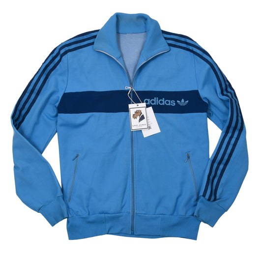 Vintage Adidas Trainingsjacke Größe ca. 55cm - Bluebird