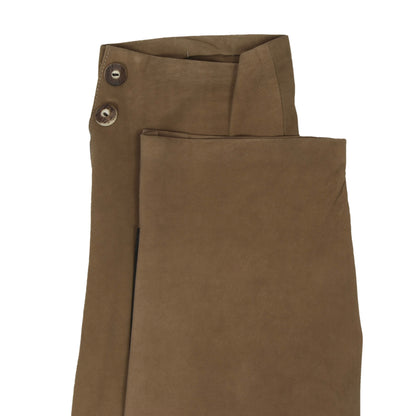 C&A Lederhose aus Schafleder, Größe 56 - hellbraun