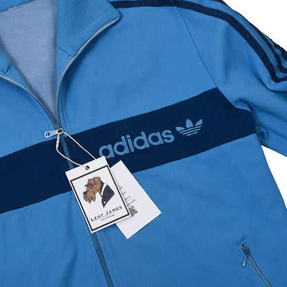 Vintage Adidas Trainingsjacke Größe ca. 55cm - Bluebird