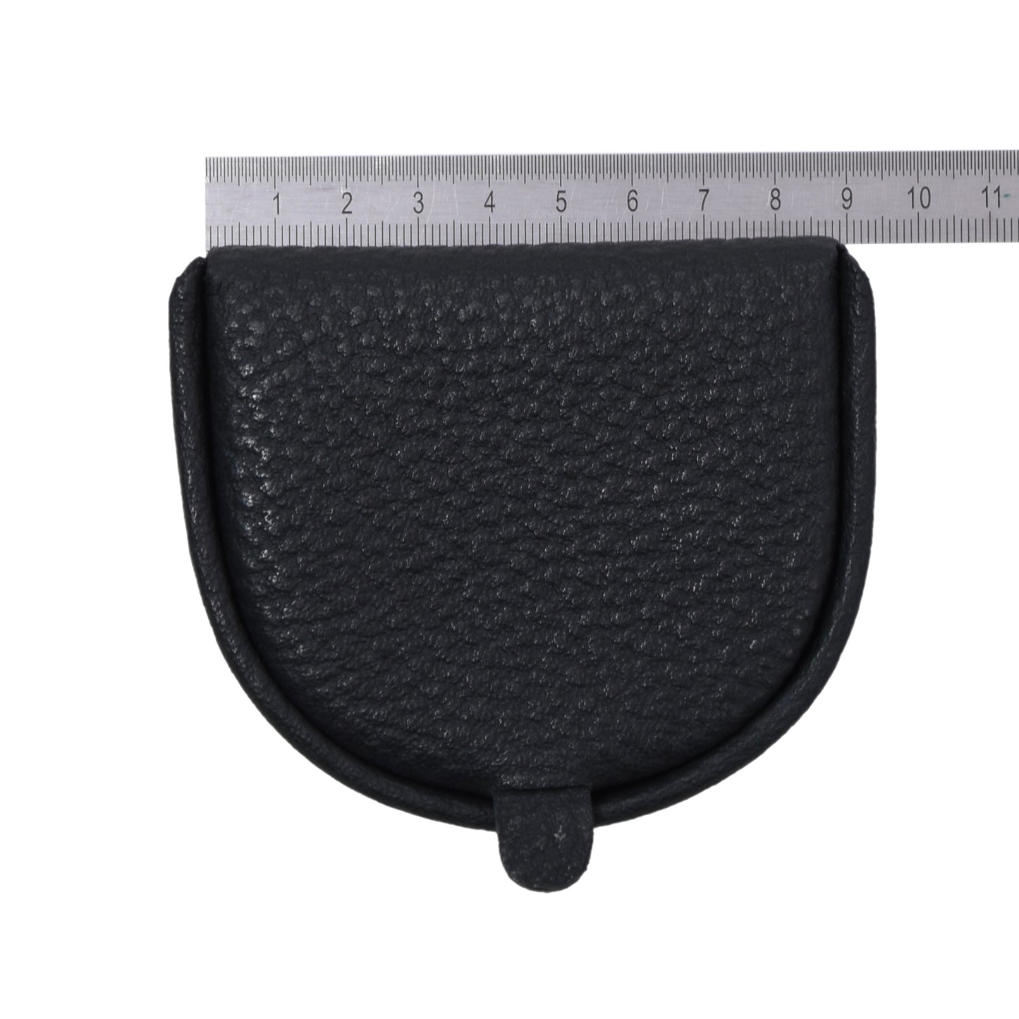 F. Schulz Wien Leather Coin Wallet - Black