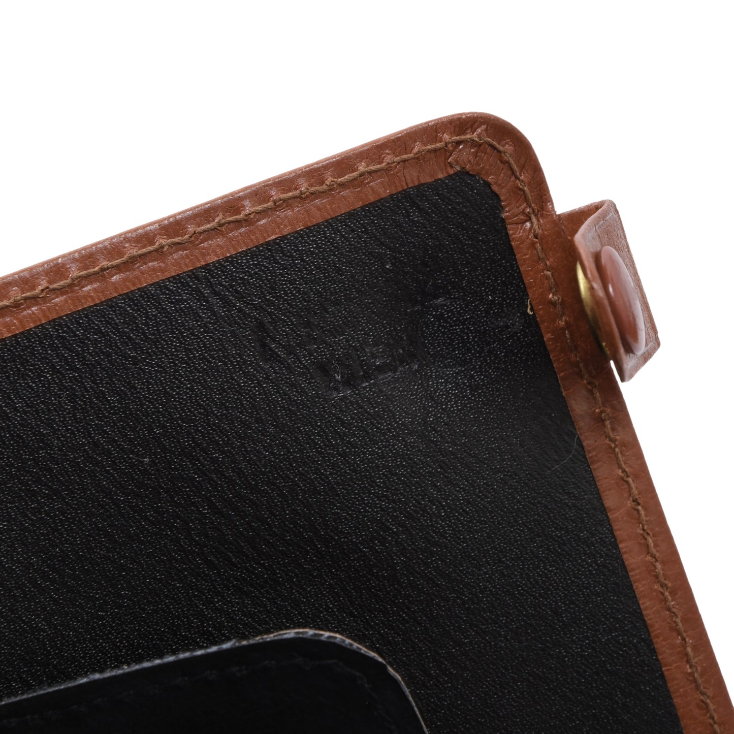 F. Schulz Wien Leather Passport Case/Wallet - Tan