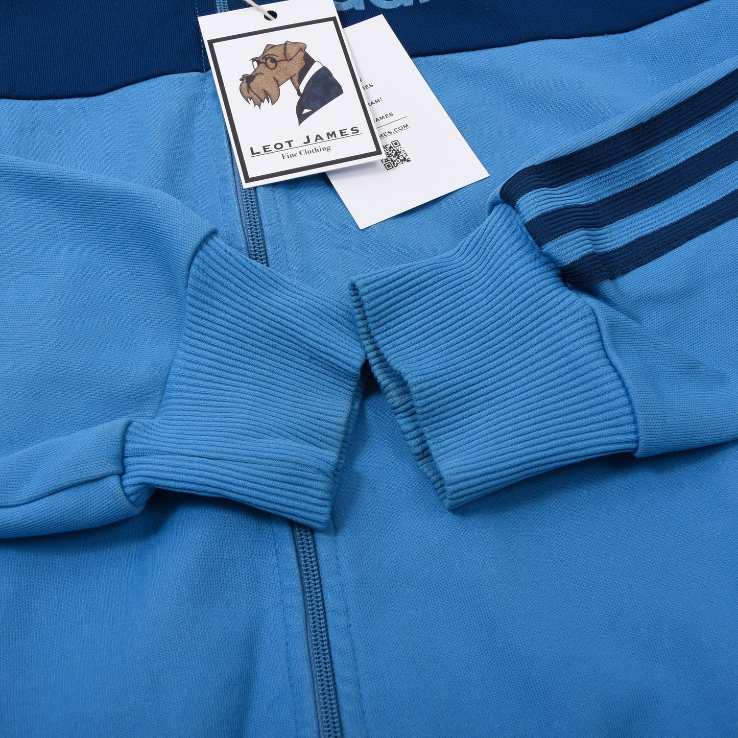 Vintage Adidas Trainingsjacke Größe ca. 55cm - Bluebird