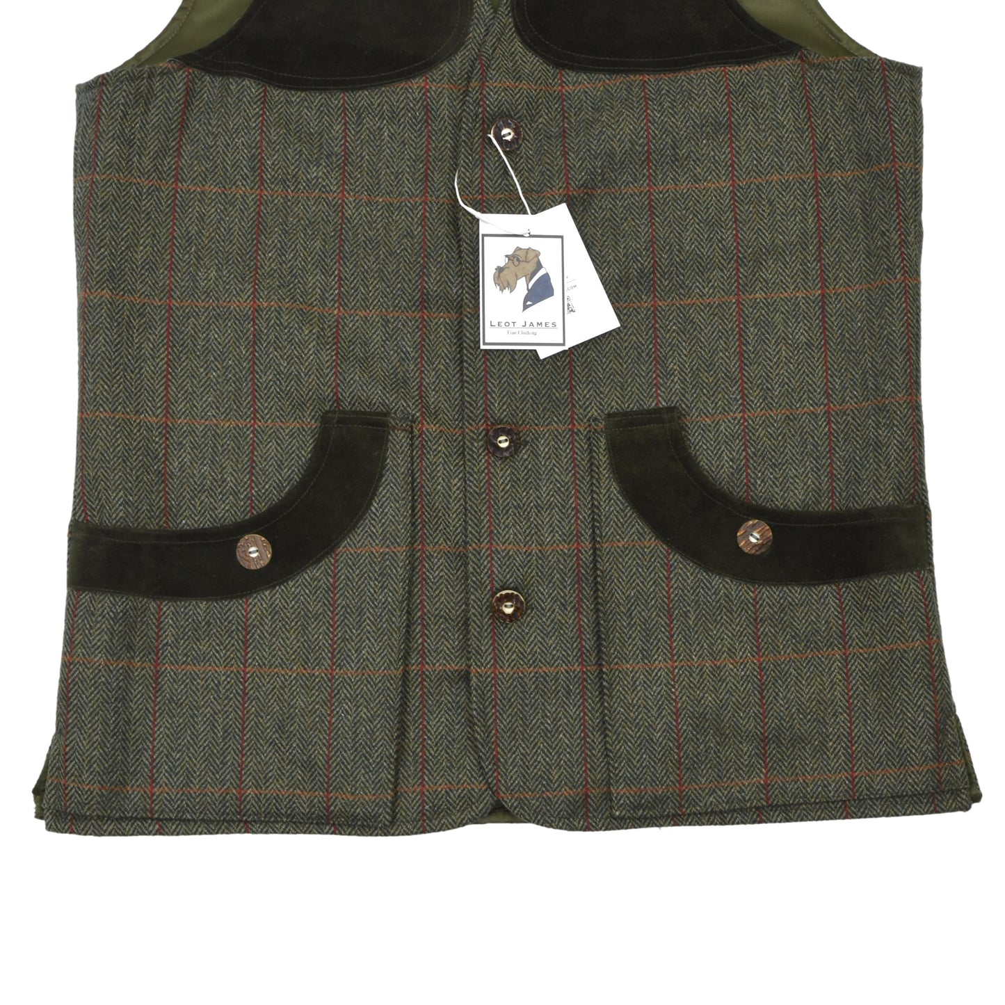 Crowther Tweed Schießweste  Größe UK 38 - Grün