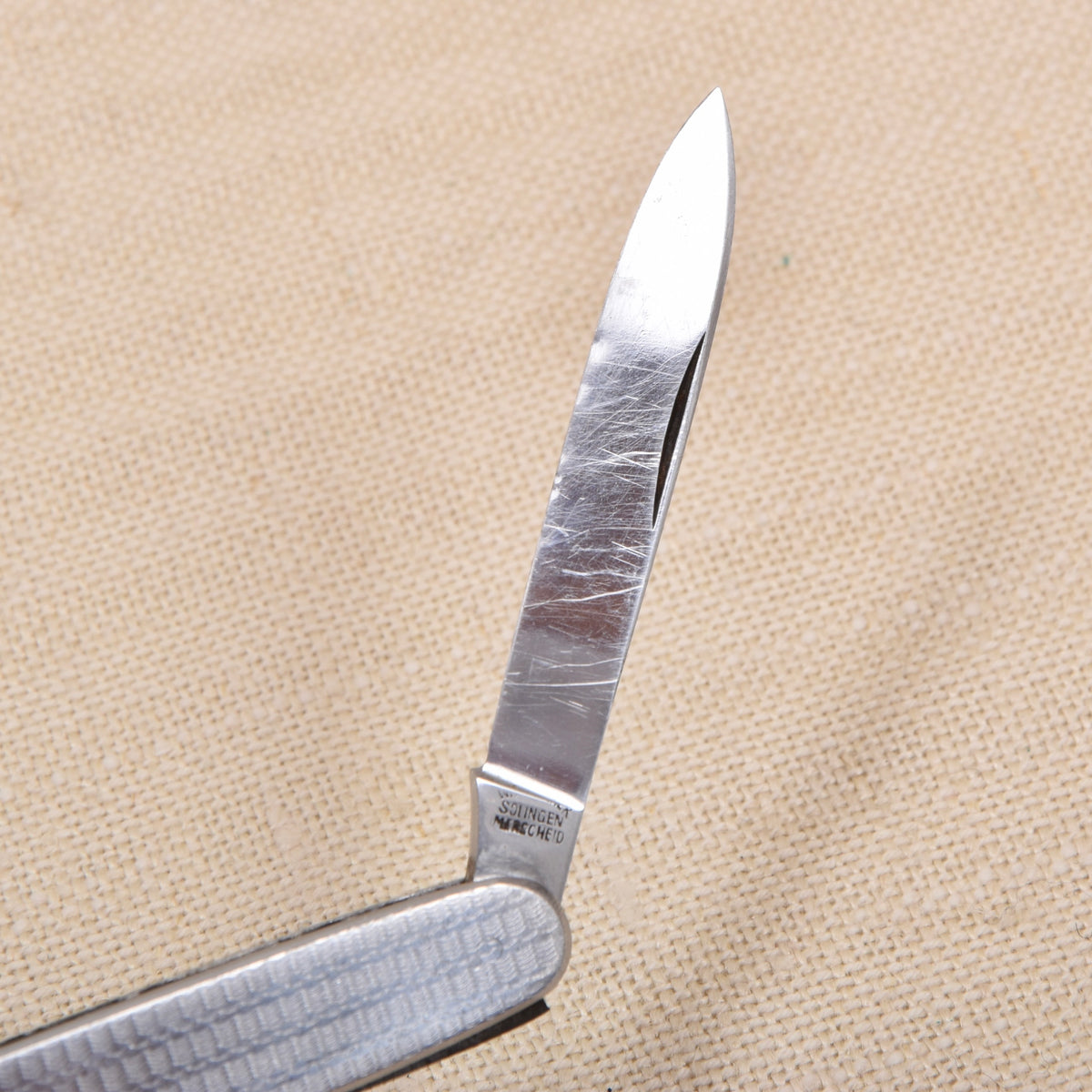 Vintage Wilhelm Wagner Solingen Taschenmesser - Silber